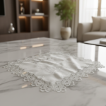 כיסוי חלה ברוקרט כולל שם משפחה