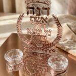 מעמד הדלקת נרות- עגול רוז גולד