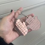 מחזיק מפתחות-בהתאמה אישית חד צדדי