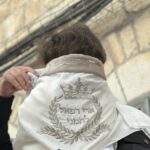 טלית+כיפה עלים PREMIUM