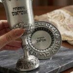 כוס גביע קידוש פיוטר בחריטת לייזר