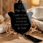 תליון לרכב-מלך שלי שחור-דוצ