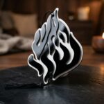 תליון לרכב-האש שלי שחור דוצ