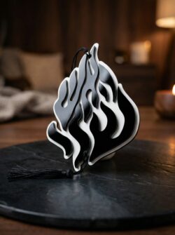 תליון לרכב-האש שלי שחור דוצ