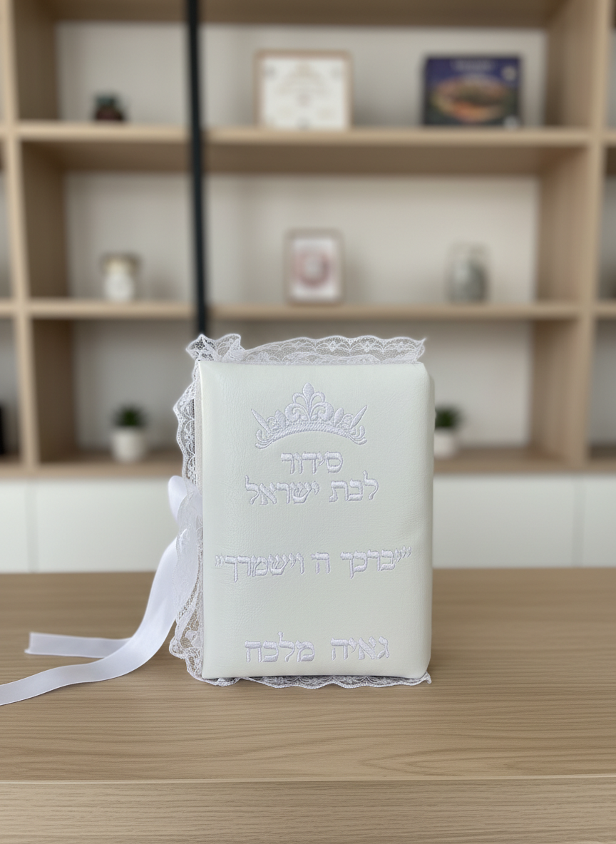 639904ed-8c11-4160-bc3c-b6fbb5b58f86_refined_1769500765990 סידור דמוי עור -לכלה – תמונה 1