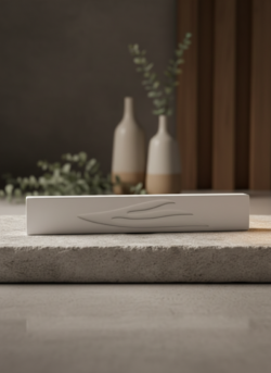 ⁦מזוזה בטון לבנה-15 ס"מ⁩ – תמונה ⁦2⁩