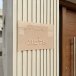 שלט פרספקס-בית זה נבנה