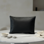 סט כיסוים- דמוי עור שחור
