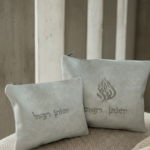 סט כיסוים- דמוי עור בז