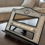 שטנדר עץ מהגוני