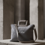 סט כיסויים קורדרוי- אפור ידית יברכך