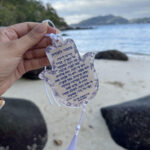 תליון חמסה- דיור כחול