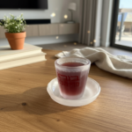 כוס קידוש חלבית ללא רגל