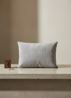 סט כיסוים -דגם קורדרוי אפור