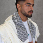 טלית PREMIUM דגם גאומטרי