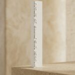 מזוזה מהודרת ברכה לבן - 20 ס"מ