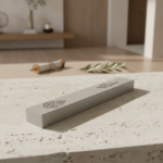 מזוזה מהודרת שמע ישראל אבן - 20 ס"מ