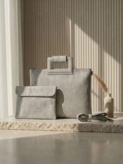 סט כיסויים- גוון בז שמנת