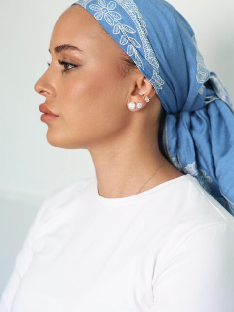 דגם עלים מיקונוס בד-כיסוי מלא