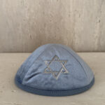 כיפה מגן דוד-כחולה