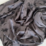 דגם פרח אפרפר סטן-לונג