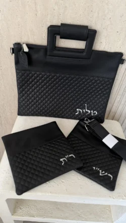 ⁦סט כיסוים+ 2 תפילין⁩ – תמונה ⁦4⁩