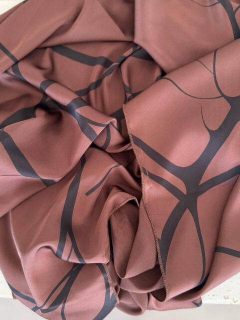 דגם חום אדמה סטן-לונג