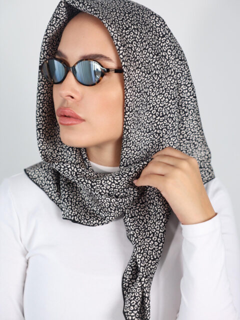 דגם חול שחור סטן-כיסוי מלא