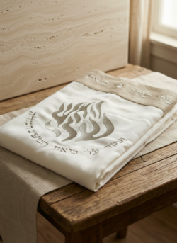 טלית PREMIUM האש שלי