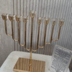 חנוכיה דגם נבו - ניקל