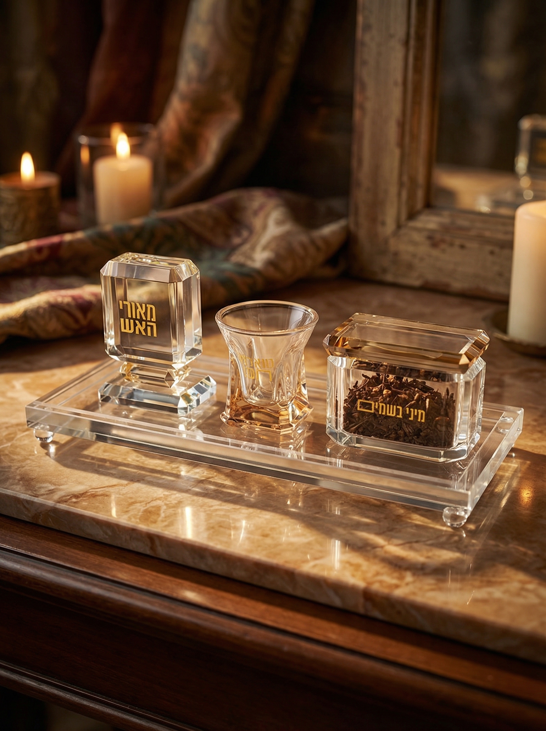 18691501-ecc8-41d6-9f57-dde54f21edcb_bulk_snap_21_3_1769523554330_5p73ca סט הבדלה מהודר גווןשקוף זהב מלבני – תמונה 1