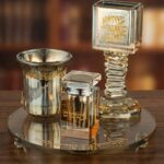 סט הבדלה מהודר גוון זהב עגול