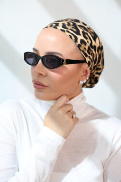 דגם מנומר בד-חצי כיסוי