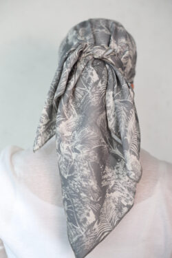 ⁦דגם אפור בד- כיסוי מלא⁩ – תמונה ⁦3⁩