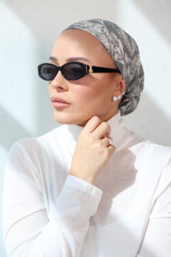 דגם אפור בד-חצי כיסוי