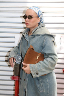 ⁦דגם שאנל בד- כיסוי⁩ – תמונה ⁦3⁩