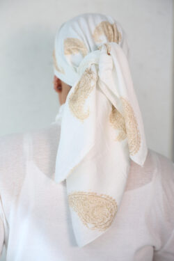 ⁦דגם כלה בד- כיסוי מלא⁩ – תמונה ⁦2⁩