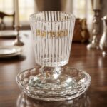 גביע קידוש קריסטל-פסים