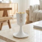 גביע קידוש- פולימר על רגל