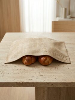 כיסוי חלה -דמוי עור שמפניה