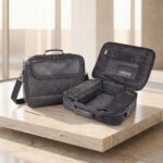 תיק מזוודה טרמי בלבד-אפור כהה