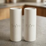 מלחיה ופלפל בטון-לבן