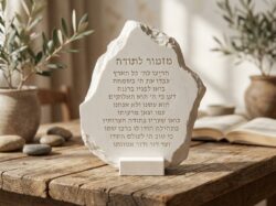 מזמור לתודה- לבן