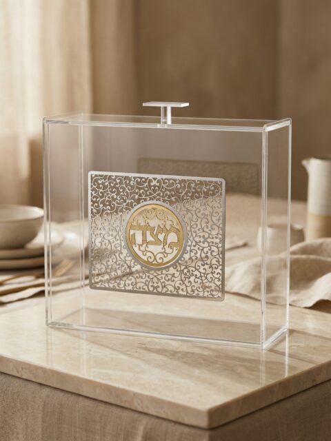 מעמד למצה מפרספקס - מצה מסגרת