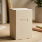 קופת צדקה בטון- שמנת