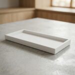 מגש בטון לבן