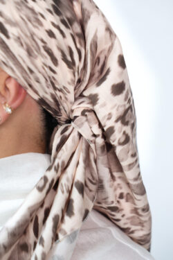 ⁦דגם מנומר עדין בד- כיסוי מלא⁩ – תמונה ⁦2⁩