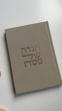 ⁦הגדה כריכה קשה- בז⁩ – תמונה ⁦2⁩