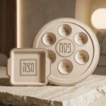 קערת פסח ומצה