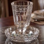 גביע קידוש קריסטל שקוף  יום השישי